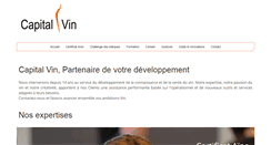 Desktop Screenshot of capital-vin.com